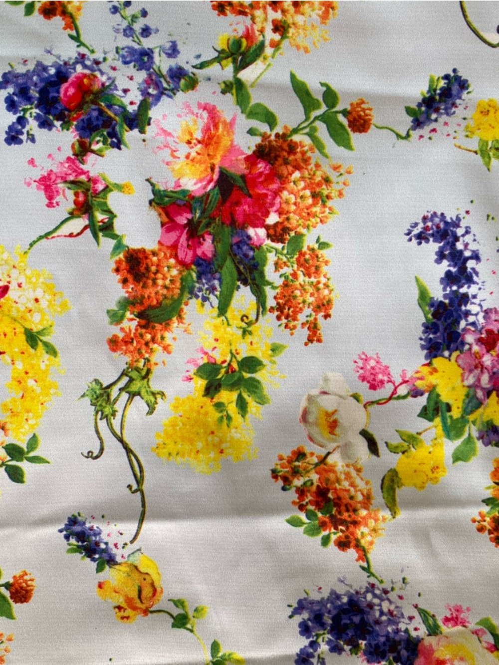 NWT Lulumari Floral Print Fit & Flare Dress Sz M - Picture 11 of 16